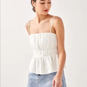 Ruched Bustier Cami Top